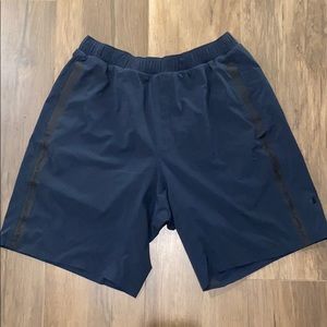 Lululemon navy 9” shorts with pockets medium